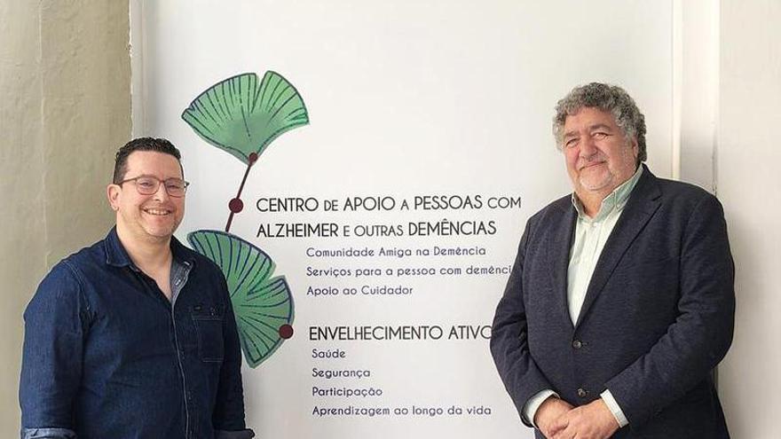 Afaga y Obras Sociais de Viseu sellan una alianza transfronteriza para impulsar la atención a las demencias