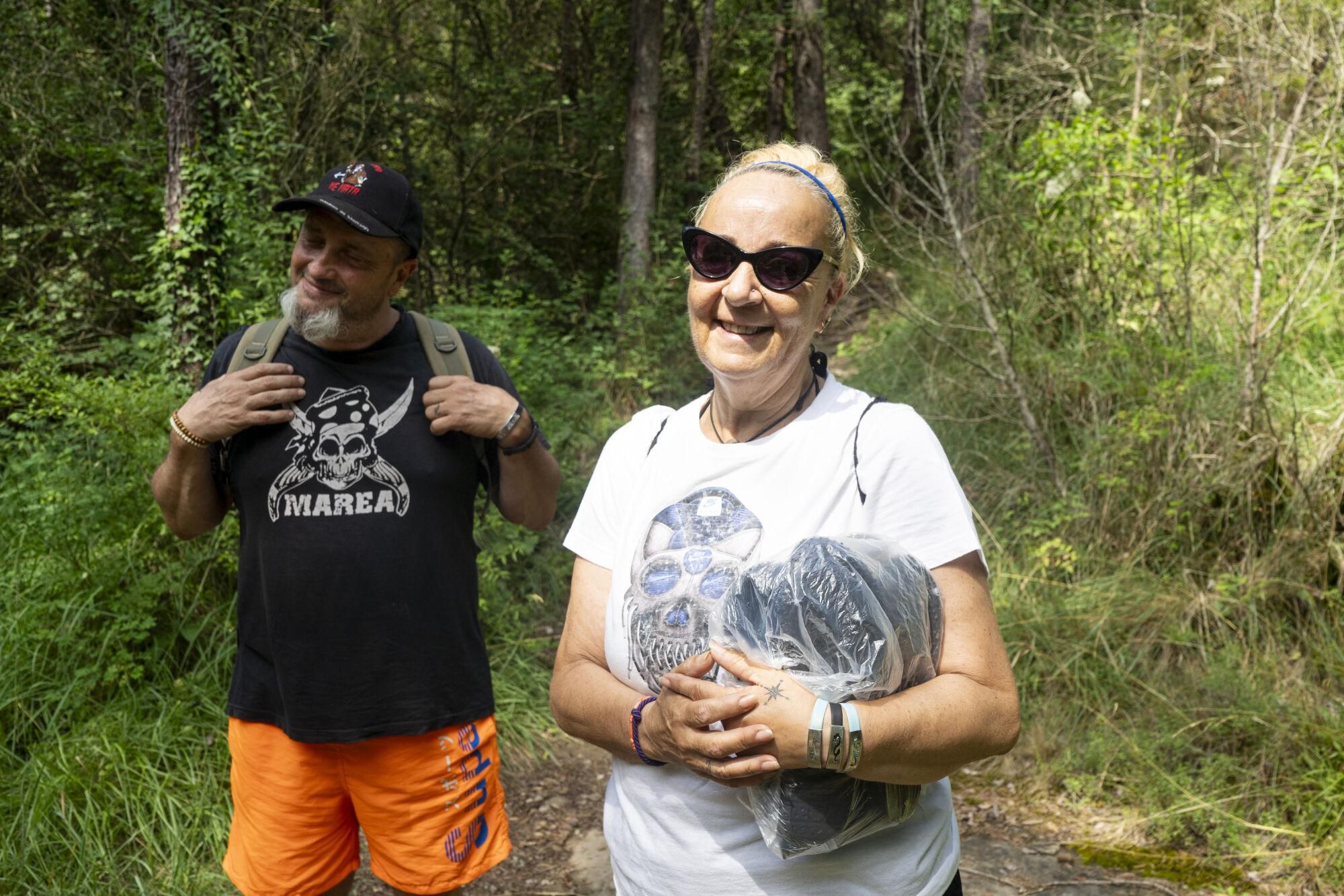 Ambine un dissabte a la Riera de Merlès, en imatges