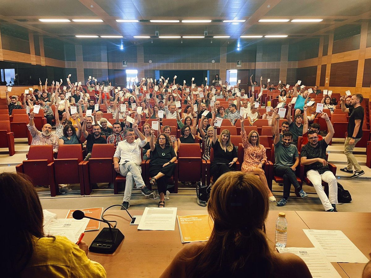 Votación en el Consell Nacional de Més.