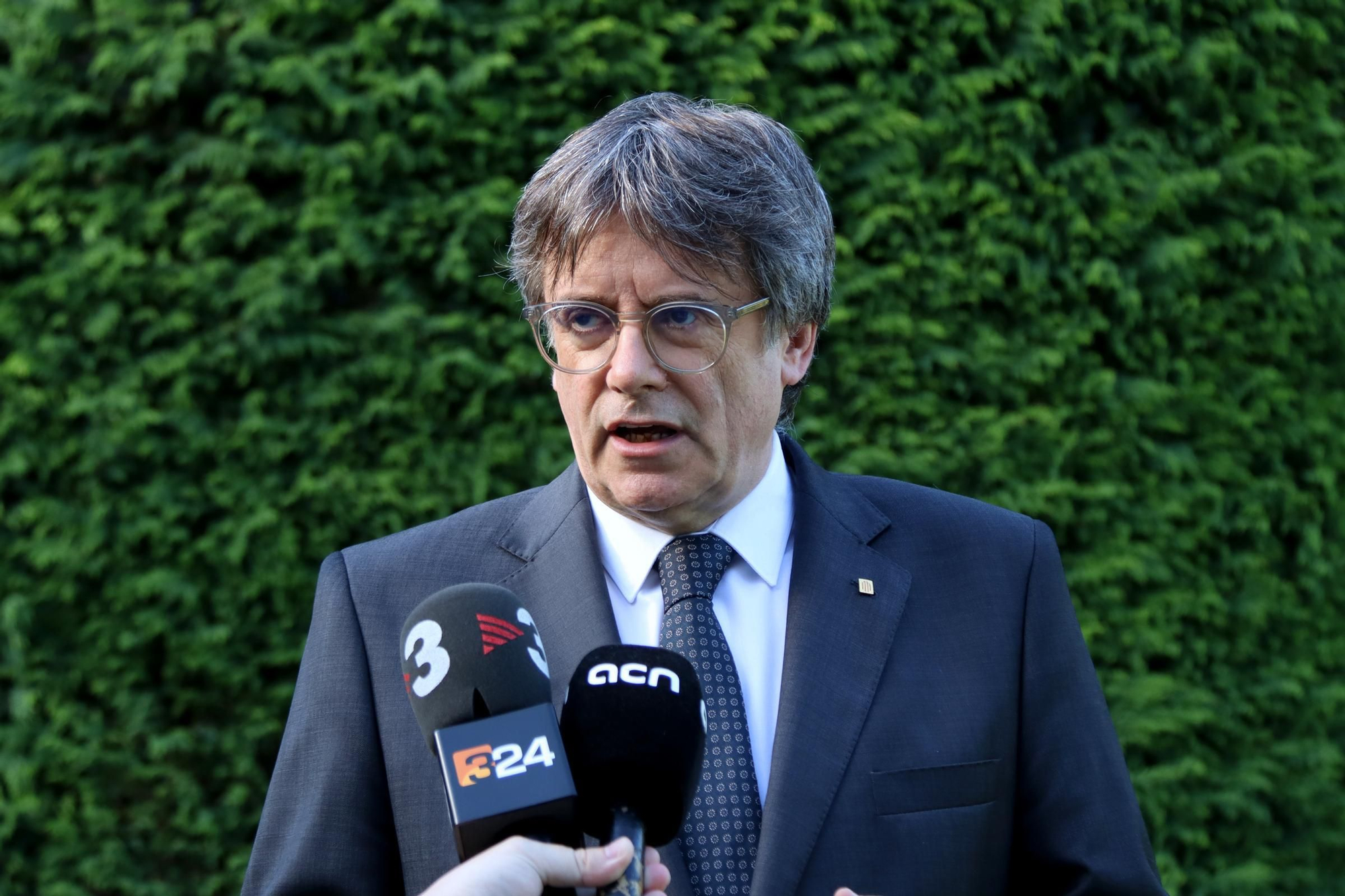 Les primeres imatges de Puigdemont a Waterloo després de la fugida de Catalunya