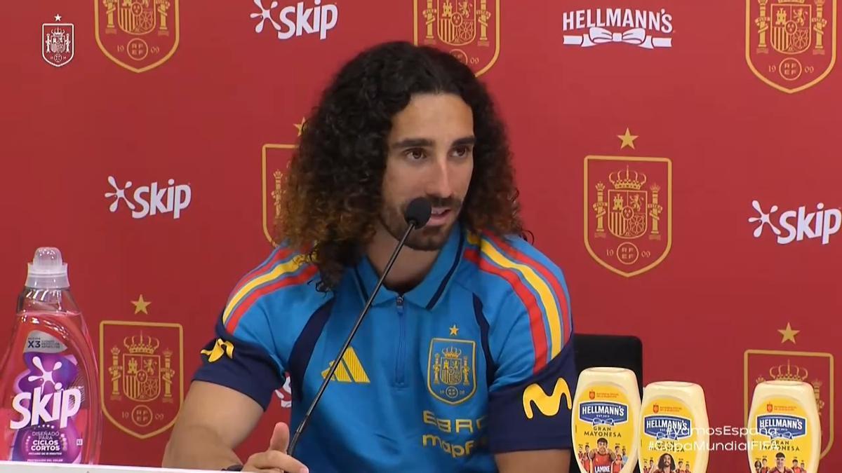 Cucurella señala a Países Bajos y Ecuador como los rivales i