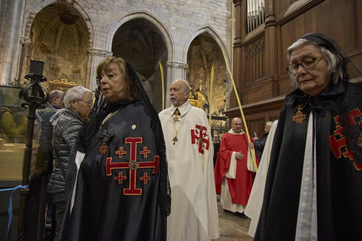 La benedicció de Rams a la Catedral de Girona en imatges La benedicció de Rams a la Catedral de Girona en imatges