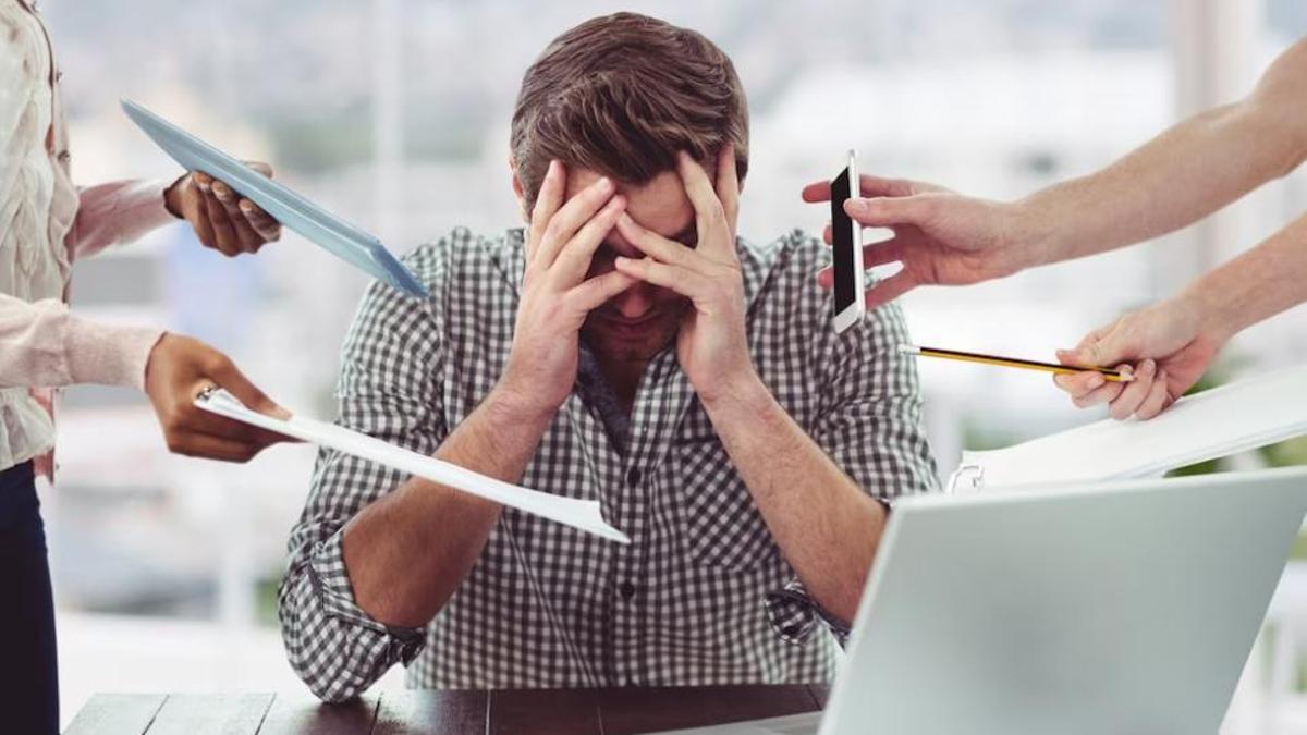 L'estrès laboral afecta a molts treballadors