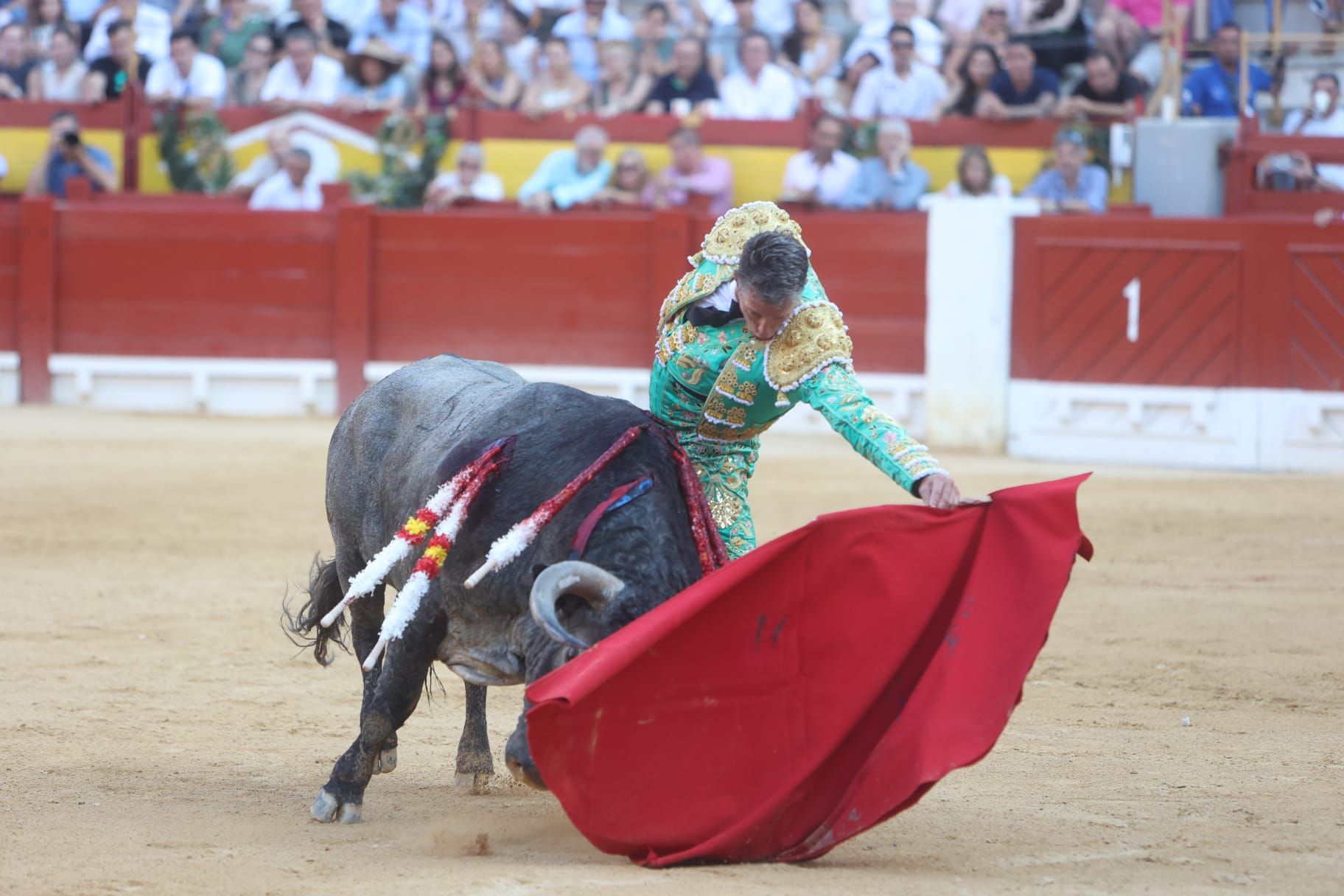 Así ha sido la tarde de Toros de Victorino Martín para Manuel Escribano, en solitario, en Alicante