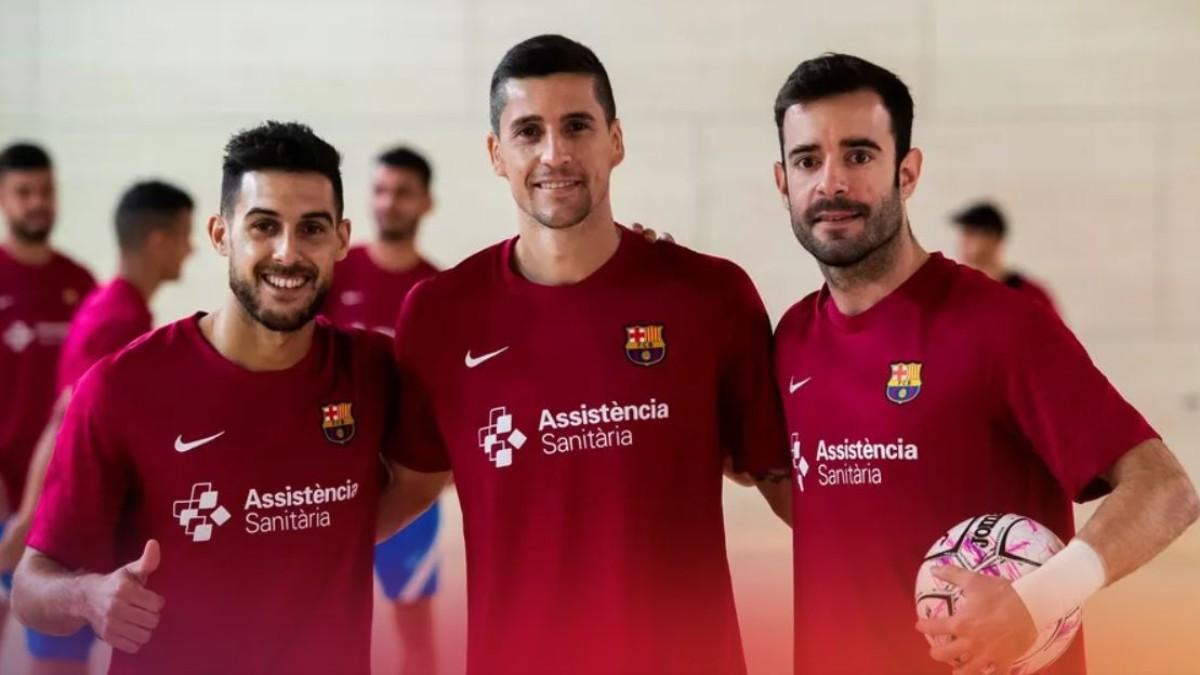 Adolfo, Ortiz y Dídac, en su regreso