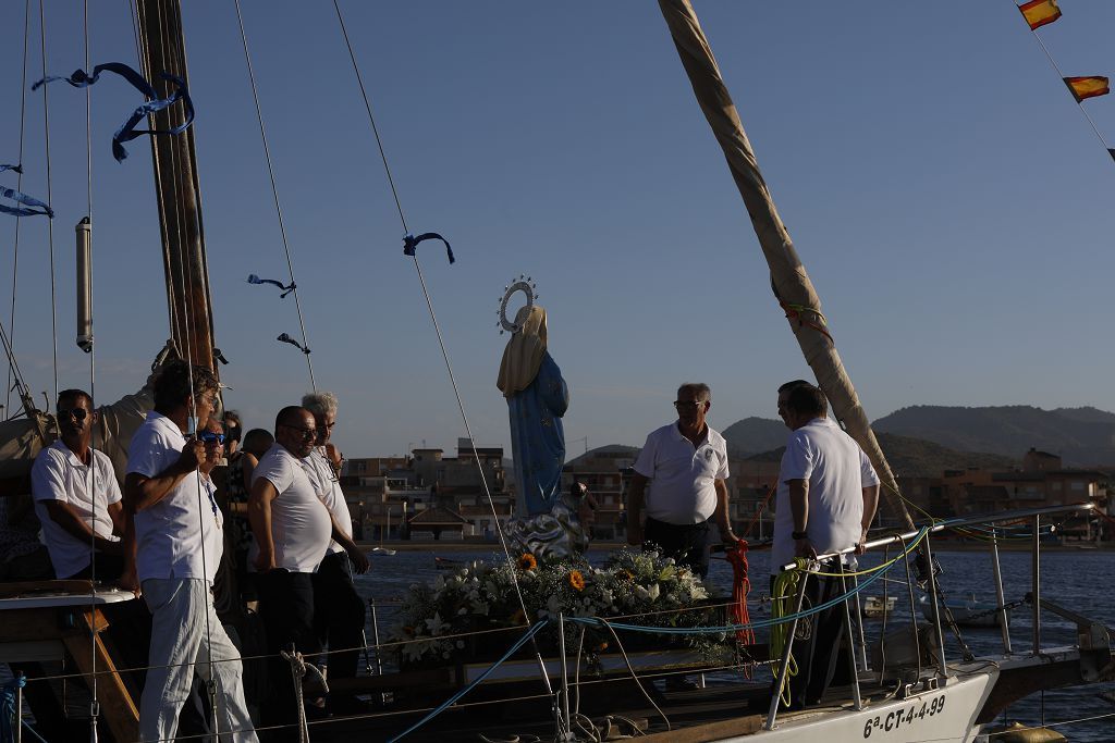 Procesión de la Virgen en Cabo de Palos y Los Nietos