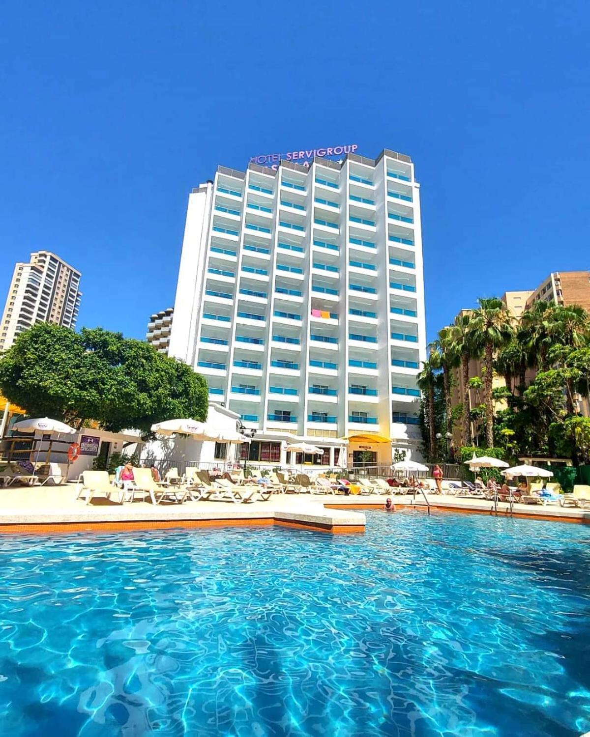Imagen del hotel Servigroup Castilla, uno de los últimos en volver a abrir sus puertas completamente renovado en Benidorm