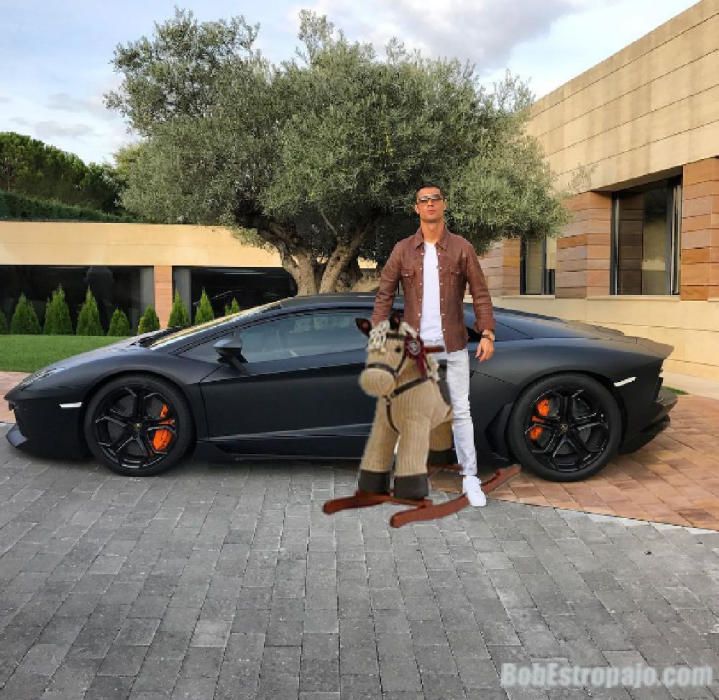 Los memes del nuevo coche de Cristiano Ronaldo