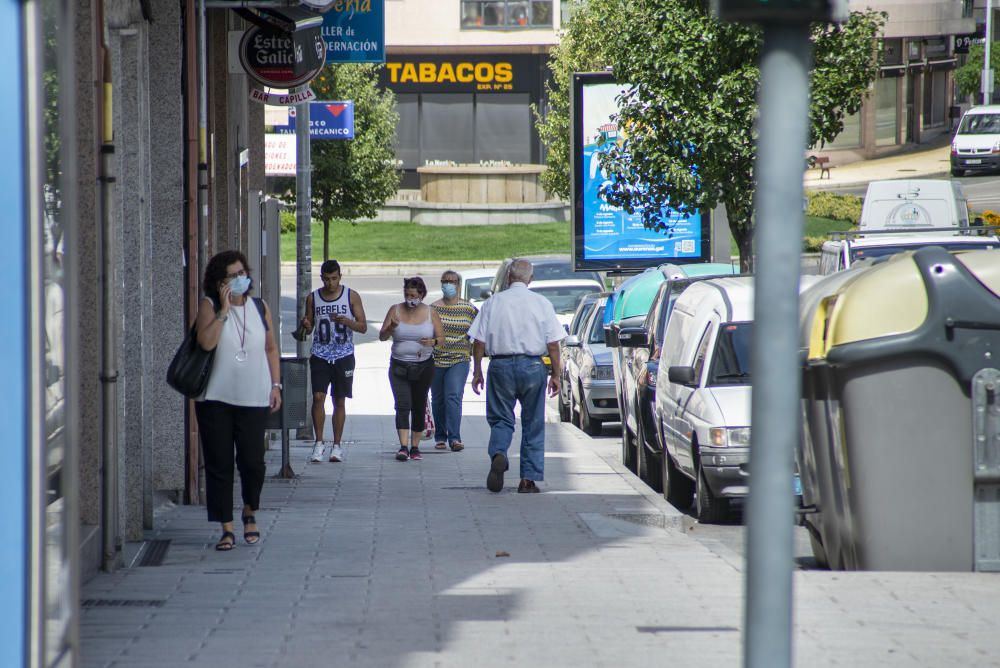 Locales cerrados en la ciudad de Ourense por un brote social