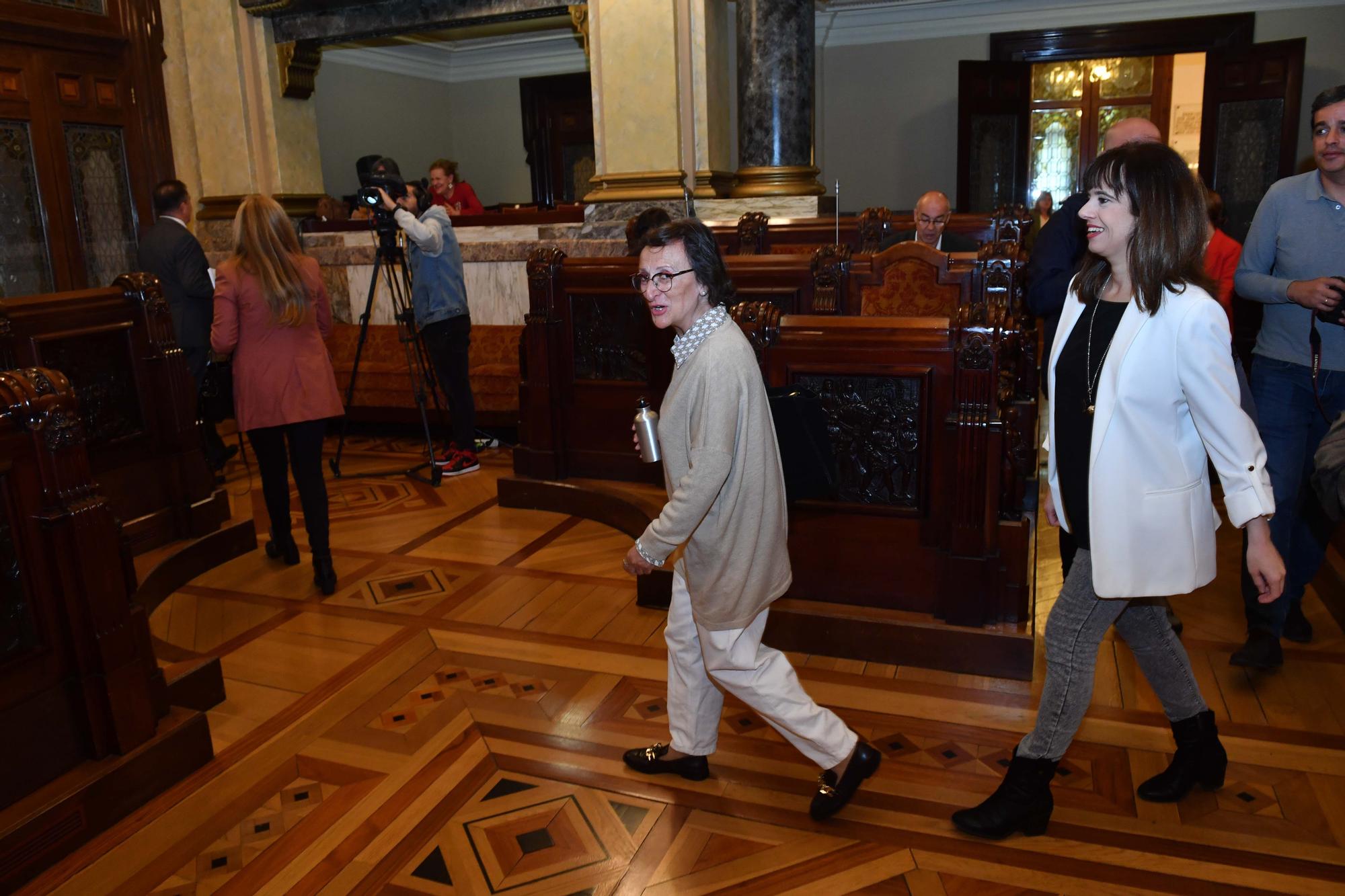 Pleno en A Coruña, el último de la legislatura antes de las elecciones municipales del 28-M