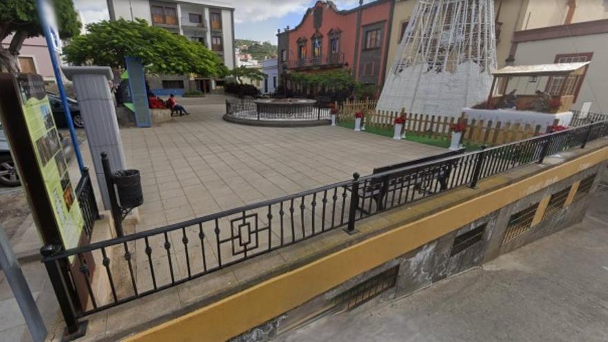 La reforma de la plaza del ayuntamiento de Guía permitirá habilitar un centro multiusos
