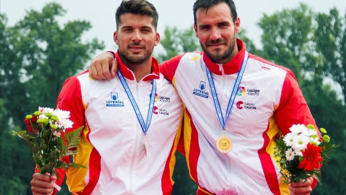 Saúl Craviotto y Cristian Toro, oro en categoría K2 200