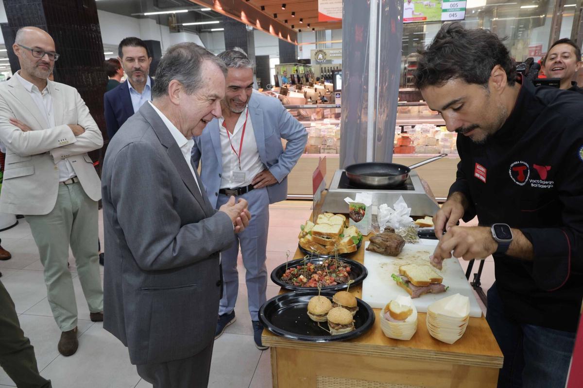 VIGO. PRESENTACION CAMPAÑA VIVA GALICIA. ALCAMPO DE COIA