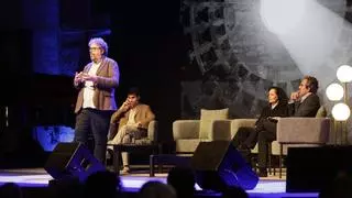 Sergio Del Molino, durante el coloquio inspirado en la figura de Timothy Garton Ash, premio "Princesa" de Ciencias Sociales: "Defender el europeísmo se ha puesto cuesta arriba"