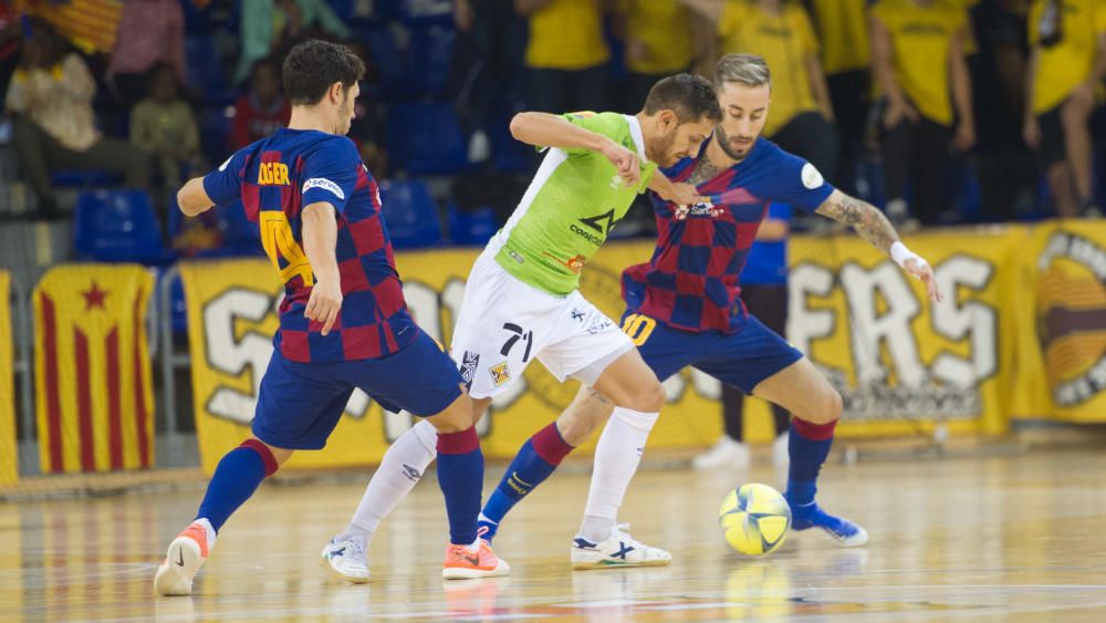 Fútbol Sala. Barcelona-Palma Futsal, 2-3