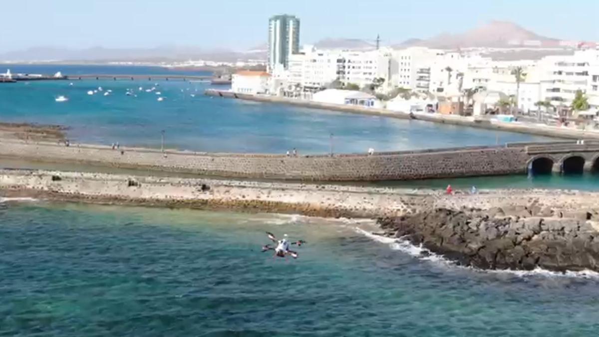 Arrecife baraja incorporar drones para salvamento en el mar