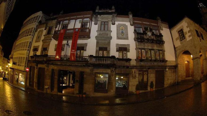 Fachada de Casa Núñez, sede del Centro Internacional de la Estampa.