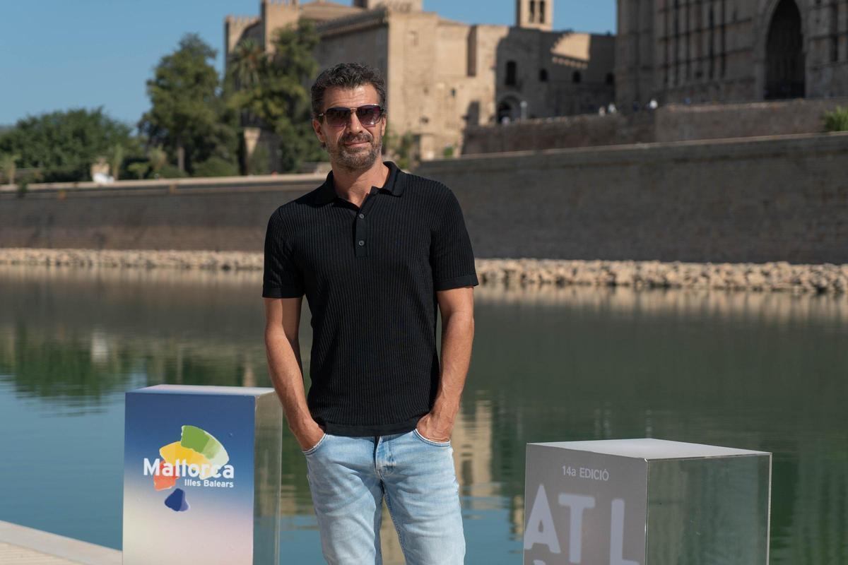 Rodolfo Sancho, en el Parc de la Mar de Palma.