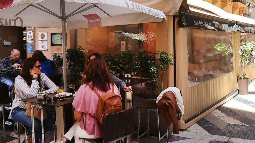 La facturación de agosto de los restaurantes de Málaga no se equipara a la de 2019