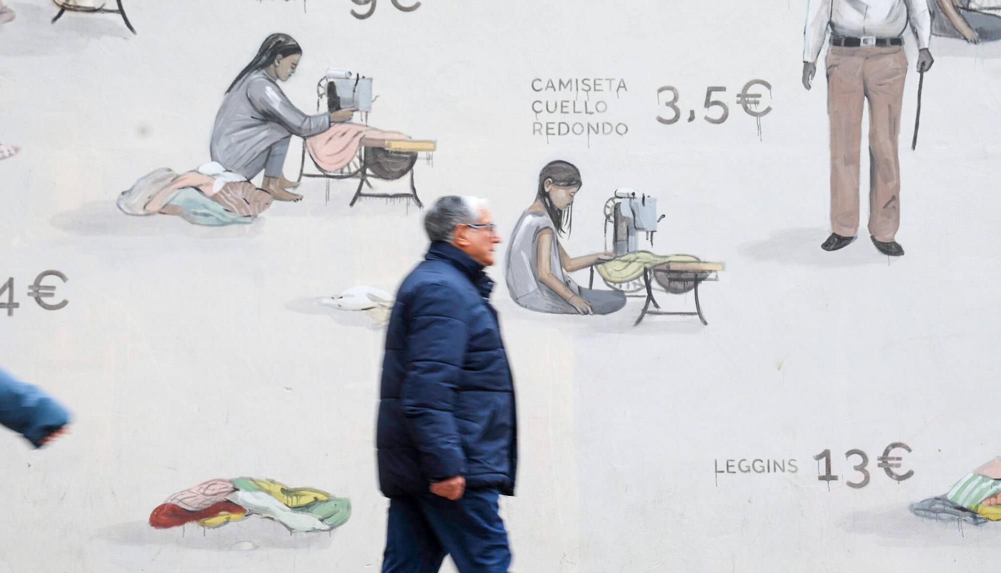 El mural de Escif sigue a la espera del indulto