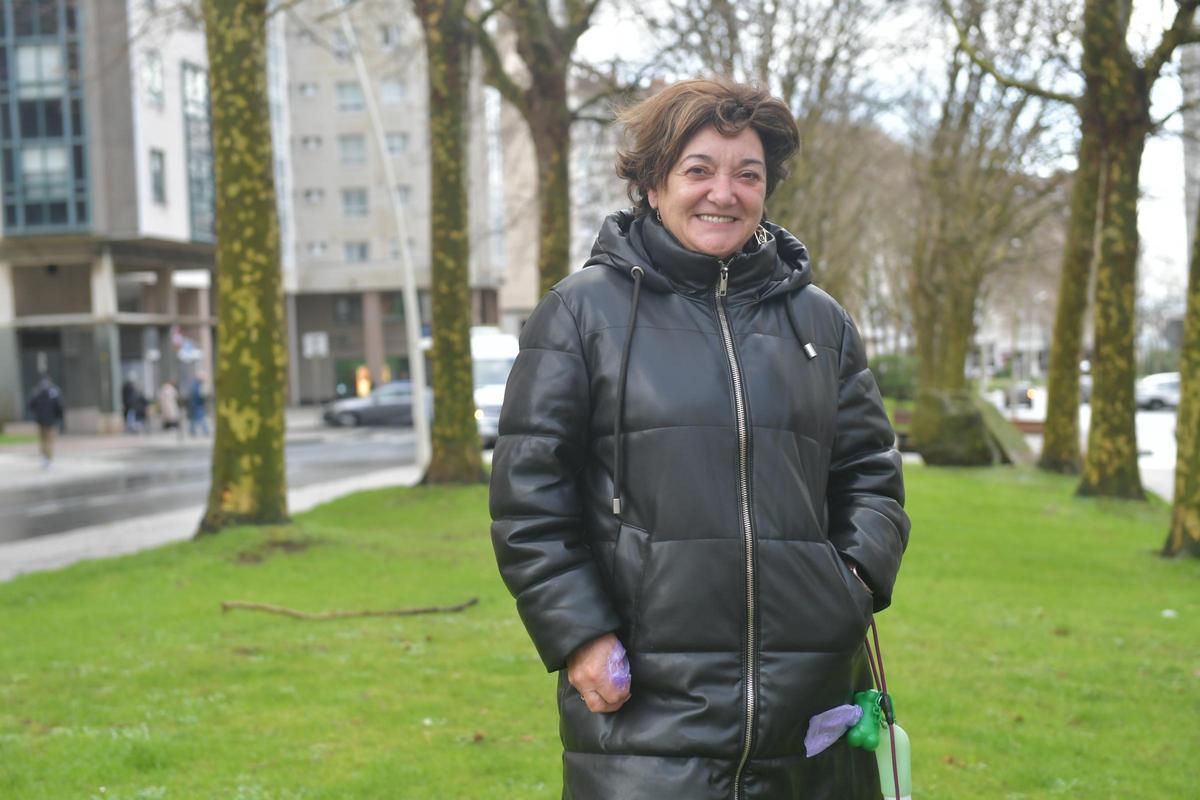 Isabel, vecina de Os Rosales