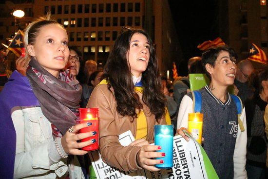 Concentració a la Plaça Constitució