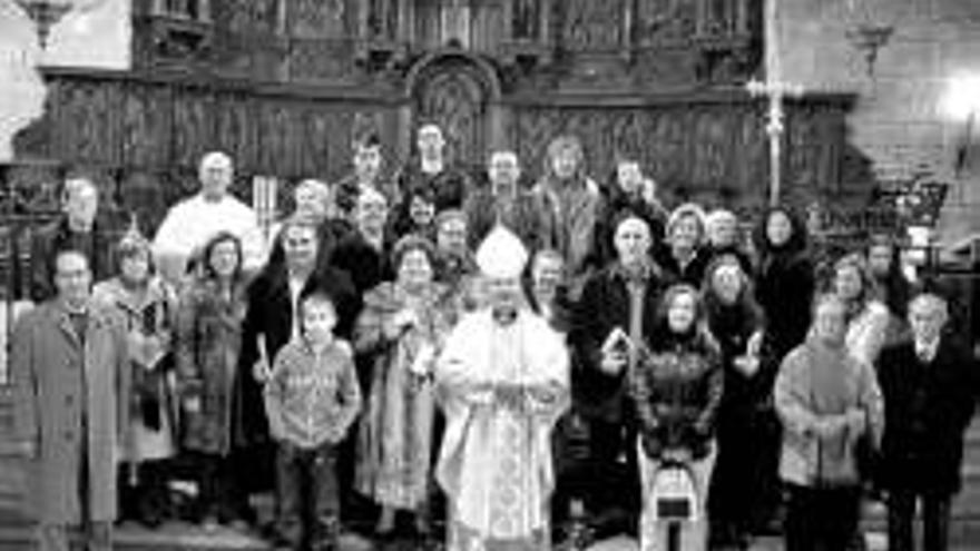 Los bautizados en 1957 celebran sus bodas de oro en Santa María