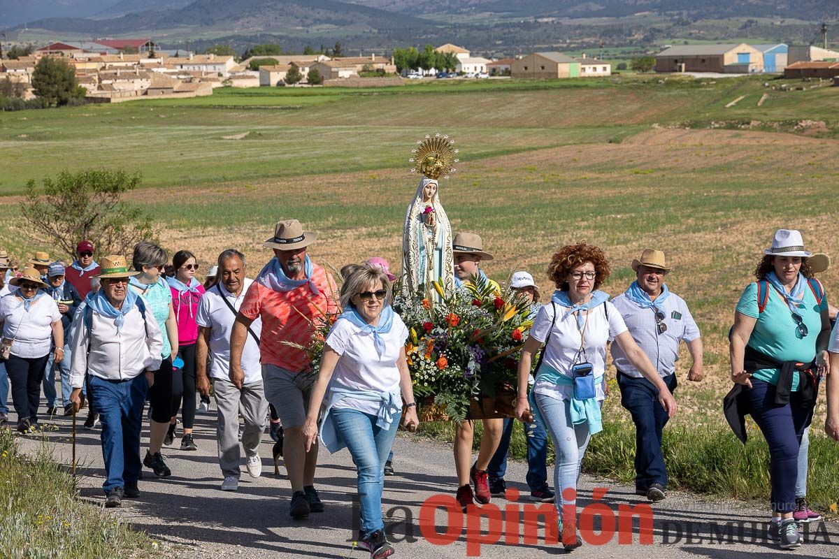 Así ha sido la Romería de los vecinos de Los Royos y El Moralejo a la ermita de los Poyos de Celda en Caravaca