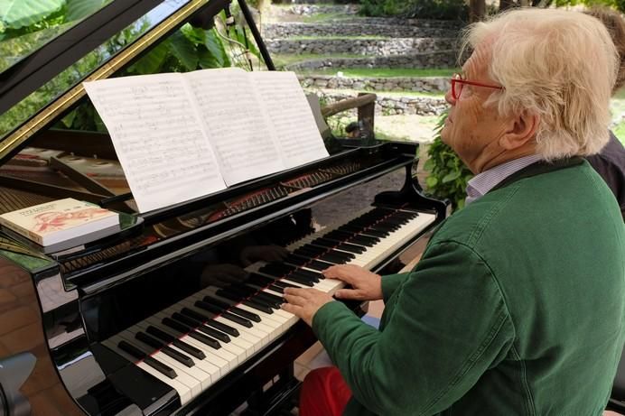 Justus Frankz, en su finca de Monte León