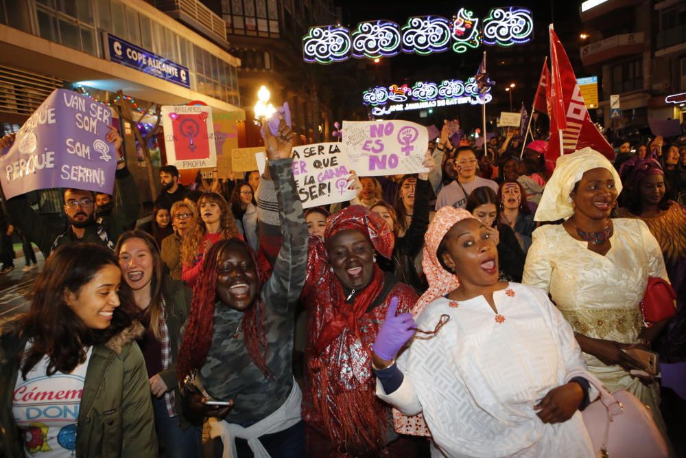 Manifestación del 8M en Alicante