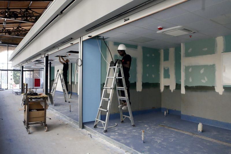 Las obras del Mercado Central avanzan