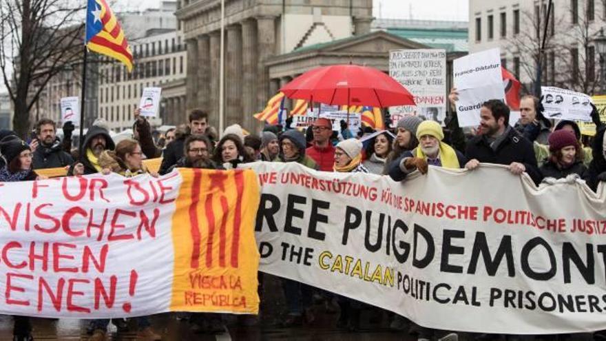 Manifestació a Berlín per l&#039;alliberament dels presos polítics