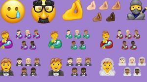 Algunos de los nuevos ’emojis’ que veremos este 2020.