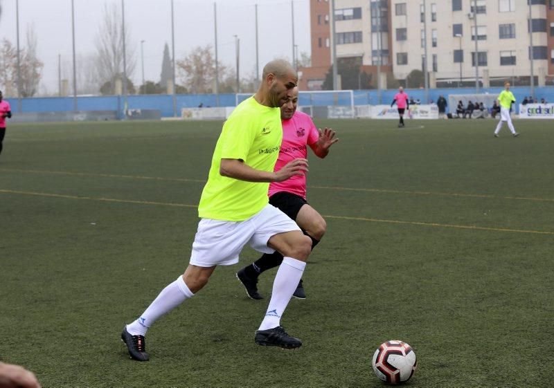 Partido solidario en el campo César Láinez