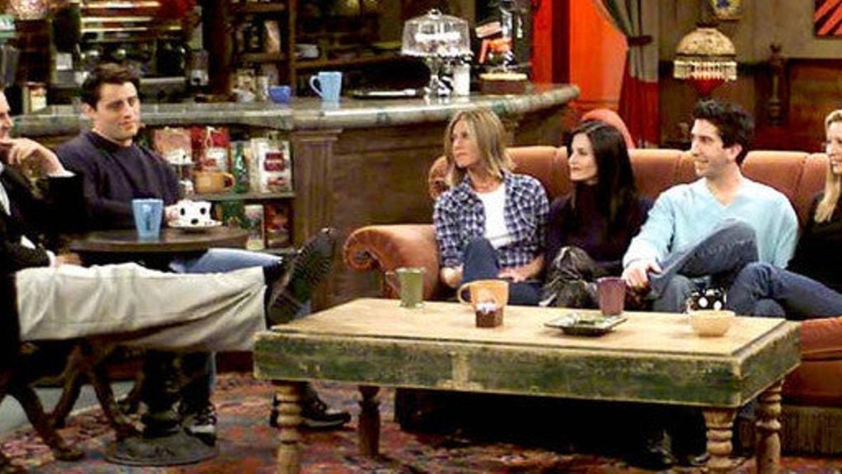 Los protagonistas de 'Friends' en Central Perk