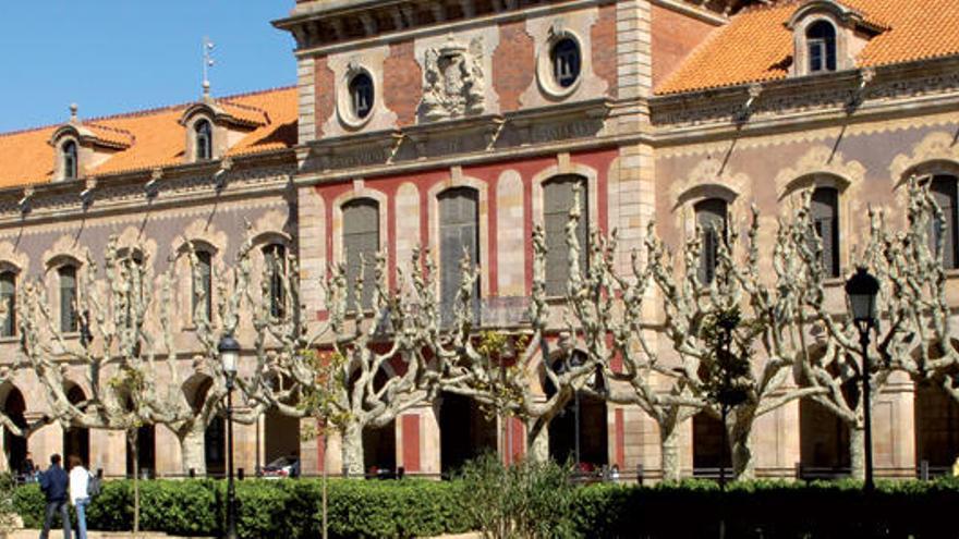 Exterior del Parlament de Catalunya