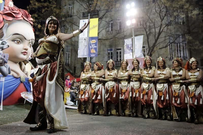 Parada mora en la falla Almirante Cadarso-Conde Altea