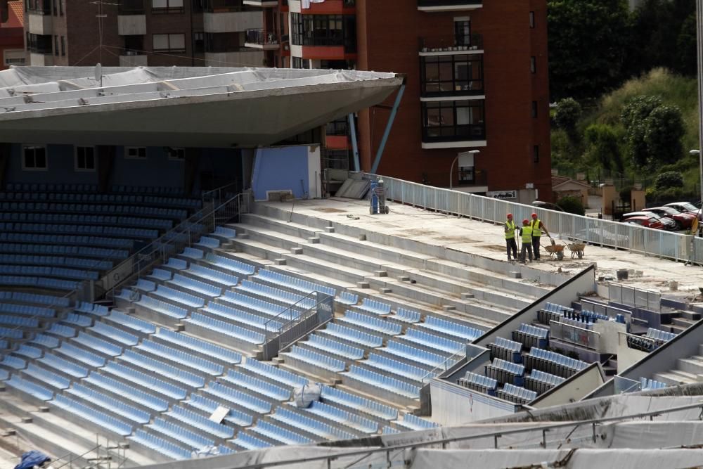 Así van las obras en el estadio de Balaídos