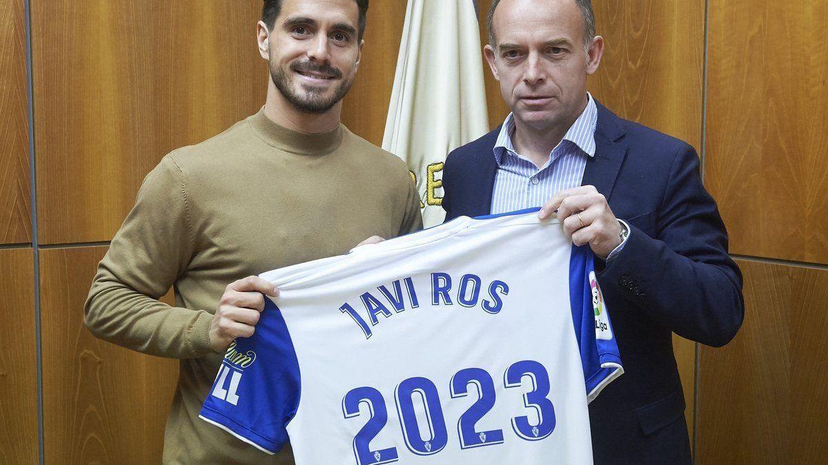 El Zaragoza hace oficial la renovación de Javi Ros