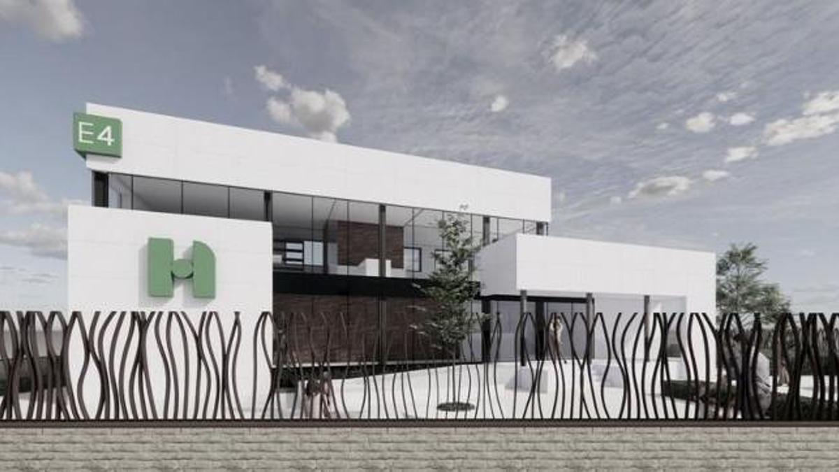 Recreación de cómo será el futuro edificio.