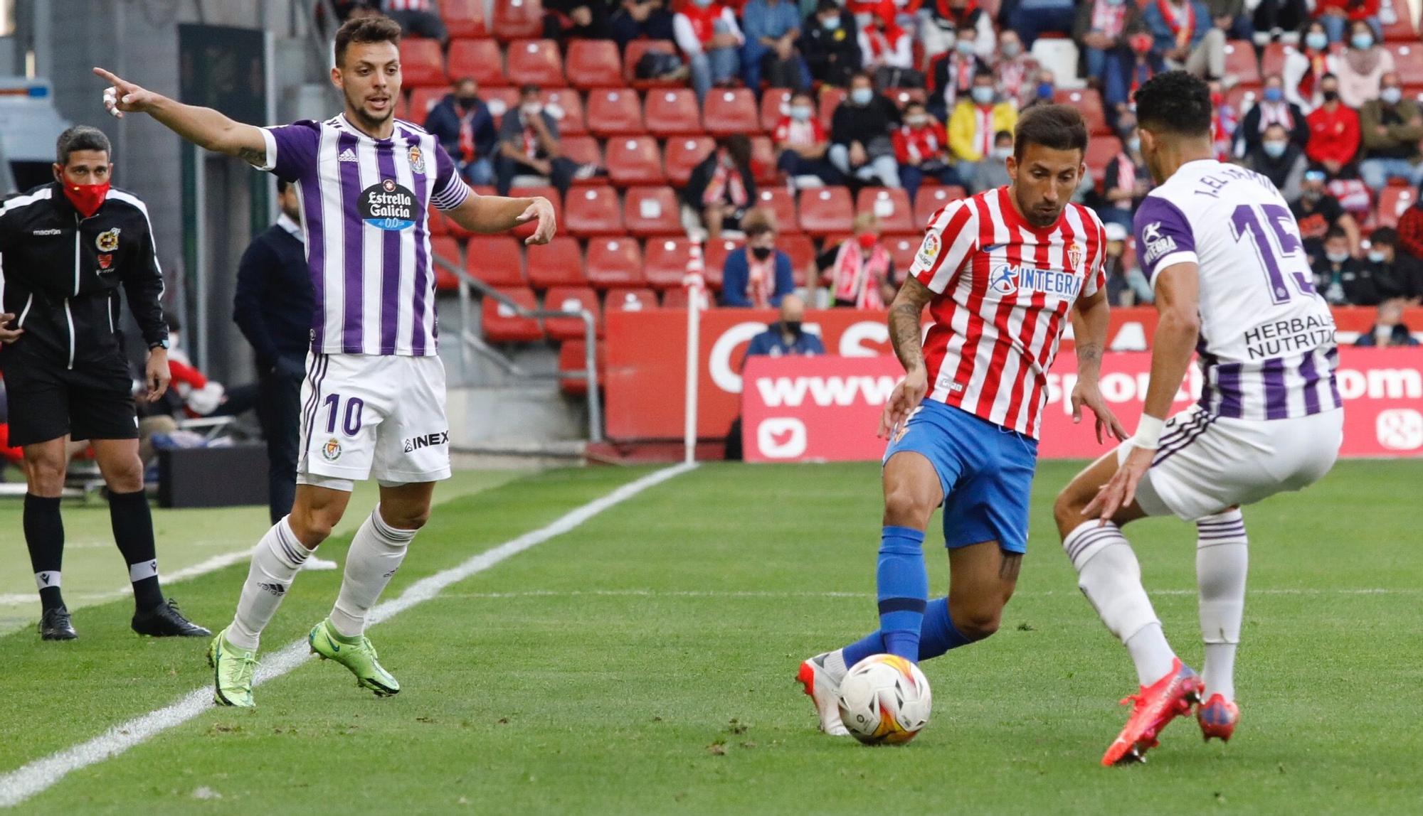 Sporting - Valladolid, en imágenes