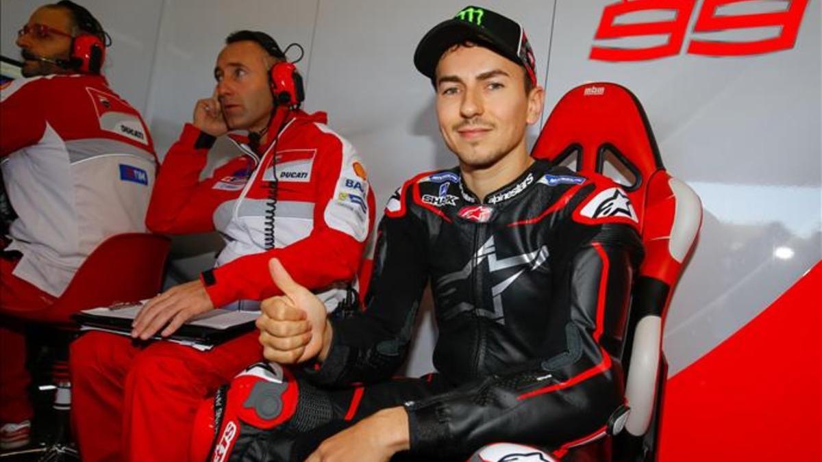 Lorenzo con Ducati