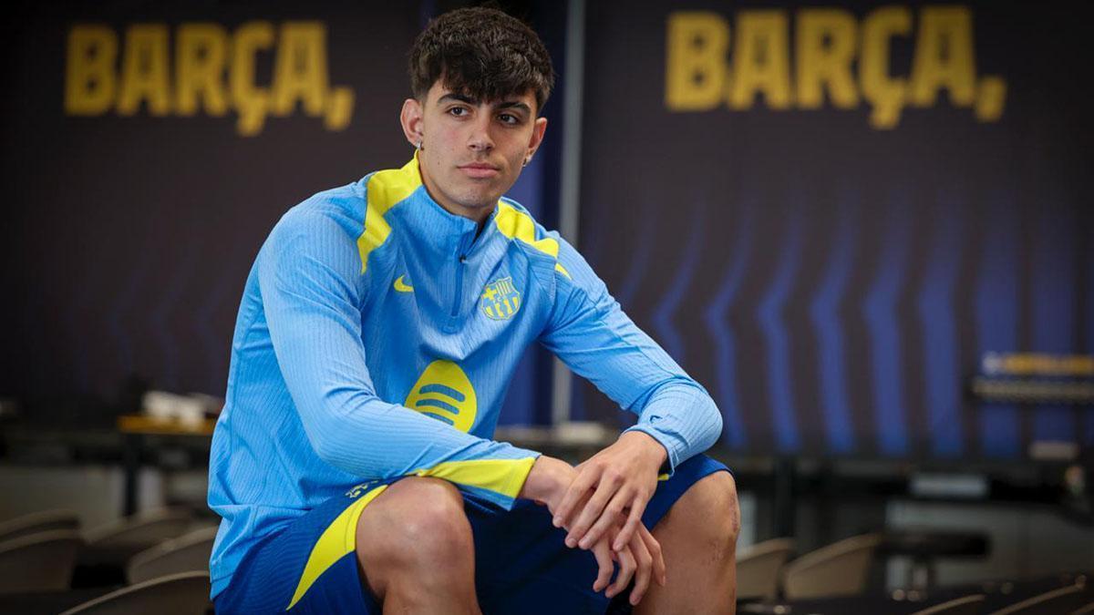 Marc Bernal: "No podía ni ponerme un calcetín y ahora marco goles con el Barça"
