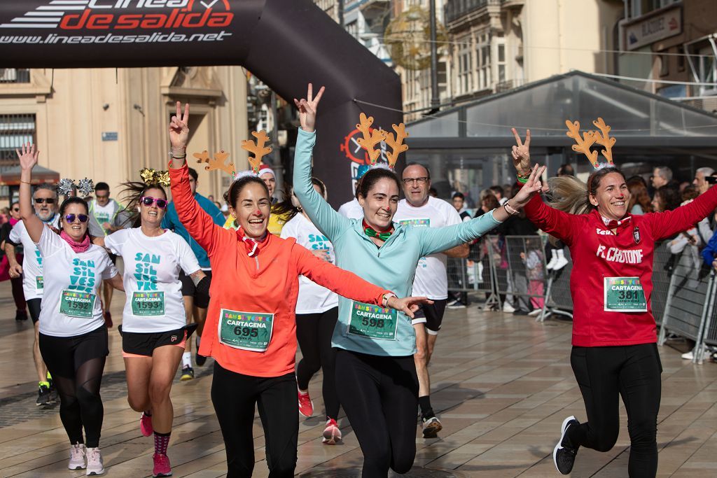 Las imágenes de la San Silvestre 2023 en Cartagena