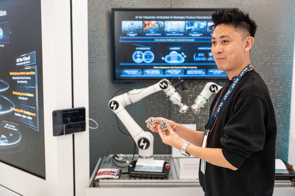 L'estand d'Huawei al Mobile World Congress