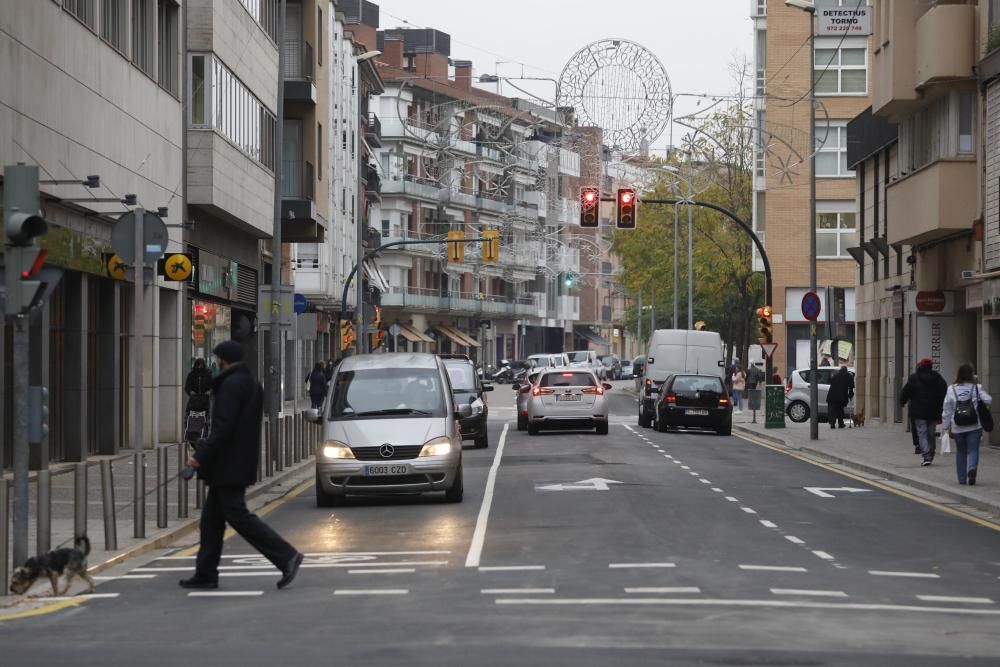 Reobre el carrer Migdia de Girona