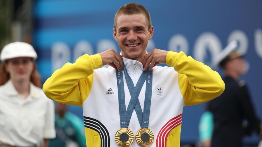 Evenepoel, atropellado en Bélgica