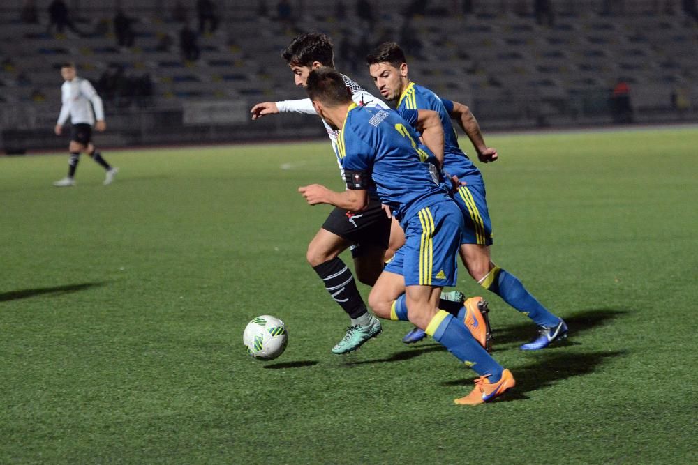 El partido entre el Caudal y el Celta B, en imágenes