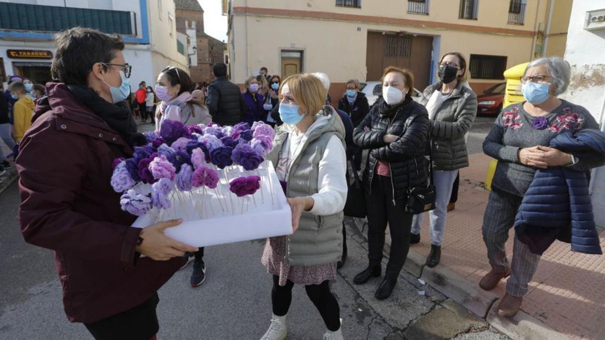 Flores moradas tiñen Canet |  