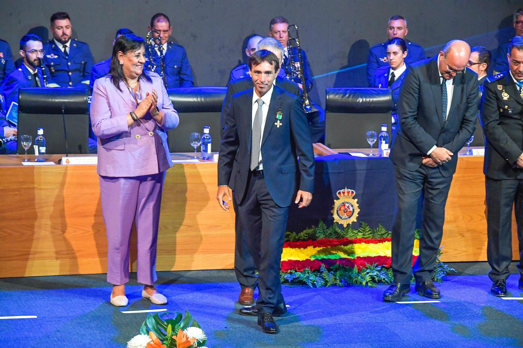 Acto del Día de la Policía en San Bartolomé de Tirajana